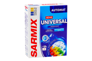 Sarmix Universal Active automat порошок для прання 300мл. 69214 фото