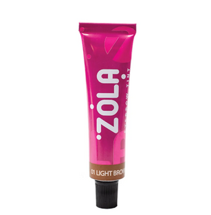 ZOLA Фарба для брів з колагеном Eyebrow Tint With Collagen 01 Light Brown 15ml. 00-00037951 фото