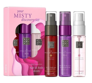 Rituals your misty discovery set набір міні спреїв для тіла 3шт по 20мл 547900 фото