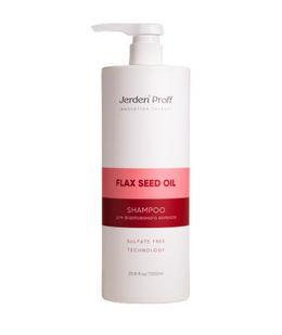 Шампунь для фарбованого волосся FLAX SEED OIL Jerden PROFF 1000мл j-00165 фото