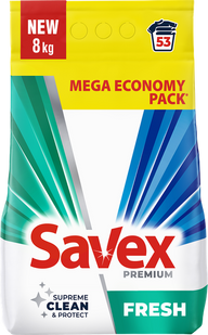 SAVEX PREMIUM порошок для прання fresh 8кг 00-00056505 фото