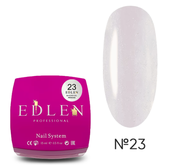 EDLEN Builder Gel Princess №23 15мл. 00-00088623 фото