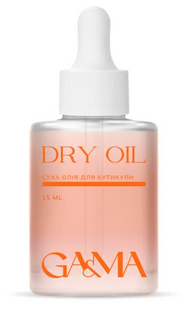 GAMA Dry Oil суха олія для кутикули "Ефект шовку" Полуниця 15мл. 00-00085106 фото
