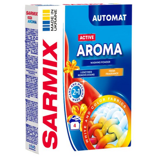 Sarmix Aroma Active automat порошок для прання 300мл. 36279 фото