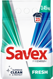 SAVEX PREMIUM порошок для прання fresh 3.45 кг 00-00046228 фото