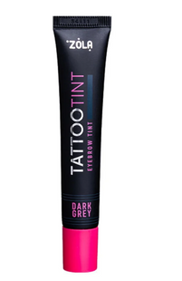 ZOLA Фарба для брів і вій TATTOO TINT Dark Grey 00-00073991 фото