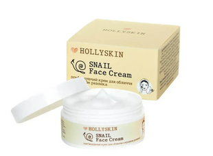 HOLLYSKIN Помякшувальний крем для обличчя з муцином равлика 50 ml 00-00044255 фото