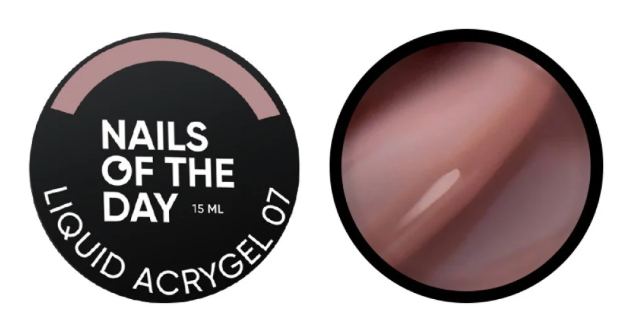 Nails of The Day Liquid Acrygel №07 15мл 7662 фото