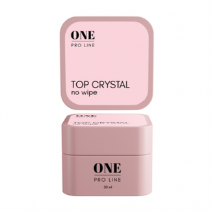 ONE PRO LINE Top для гель-лаку Crystal 30 мл. 00-00034529 фото
