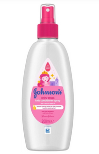 Johnsons Дитячий кондиціонер спрей для волосся Блискучі Локони 200мл 00-00052378 фото