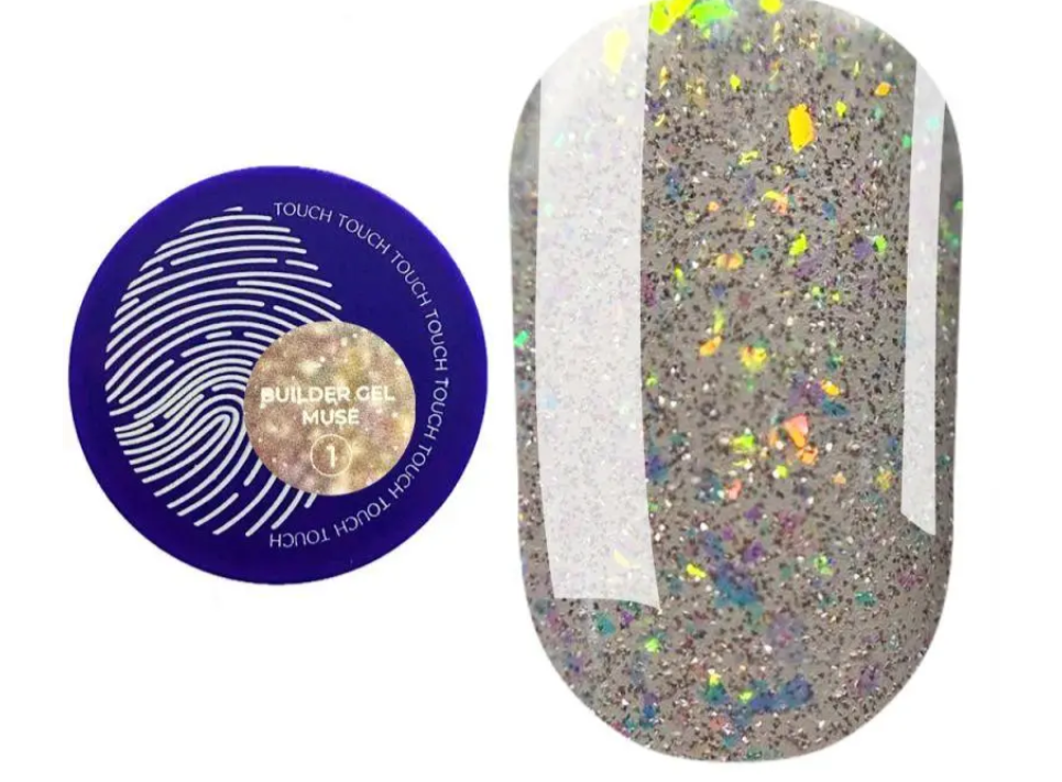 TOUCH Builder gel Muse 15мл. №1 00-4488 фото