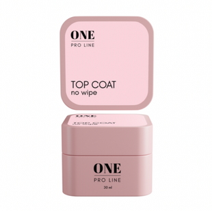 ONE PRO LINE Top для гель-лаку Coat 30 мл. 00-00034528 фото