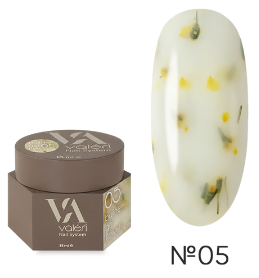 Valeri Builder Gel Flower №05 15ml 00-00093564 фото