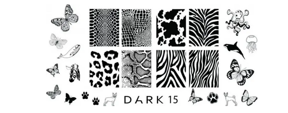 DARK платина для стемпінгу 15 dsp15 фото