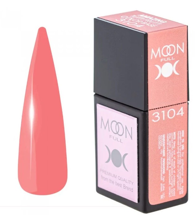 MOON Full Amazing Color Base №3104 12мл 8543 фото