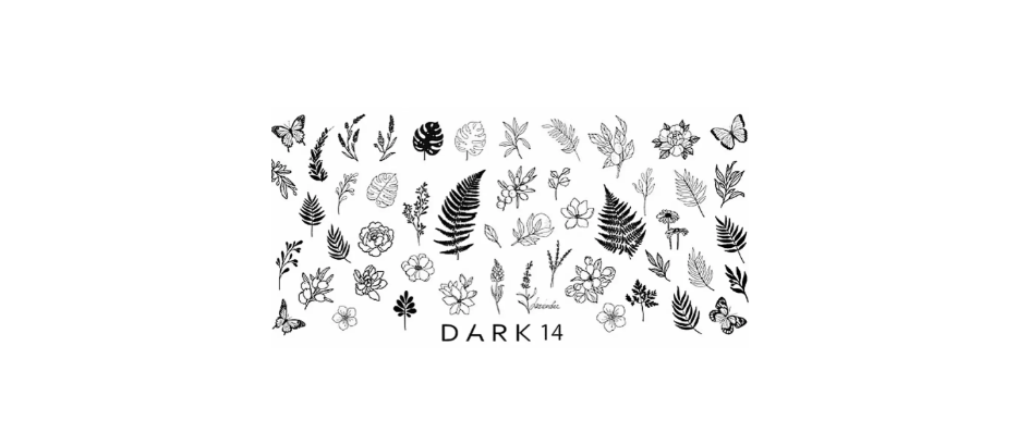 DARK платина для стемпінгу 14 dsp14 фото