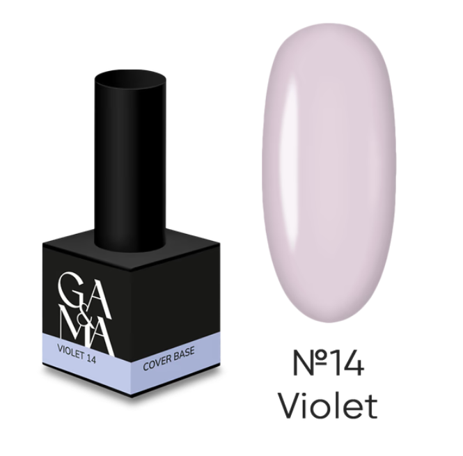 GAMA Cover basa Violet №14 15мл. 00-00079254 фото