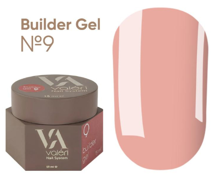 Valeri Builder Gel №09 15ml 00-00087453 фото