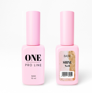 ONE PRO LINE Base Shine №6 10 мл. 00-00062175 фото