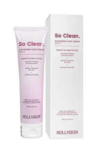 HOLLYSKIN SoClean крем для щоденного очищення шкіри обличчя 100г 00-00065319 фото