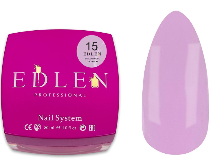 EDLEN Builder Gel №15 30ml. 987800 фото
