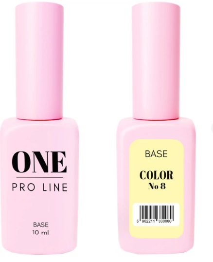 ONE PRO LINE Base Color №8 мл 30080 фото
