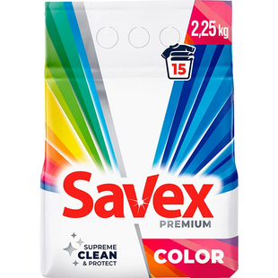 Порошок для прання Savex Parfum Lock Colors 2,25 кг 55887 фото