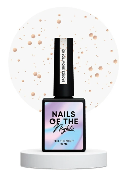 Nails of the Day Bronze Snow TOP 10мл. 84744 фото
