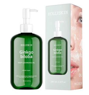HOLLYSKIN Ginkgo biloba гфдрофільна олія з екстрактом гінго 200 мл. 00-00058286 фото