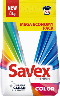 Порошок для прання Savex Premium Color 8кг 00-00056653 фото