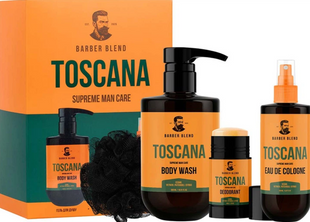 Barber Blend TOSCANA Supreme man care набір для чоловіків з 3х продуктів. 00-00087906 фото