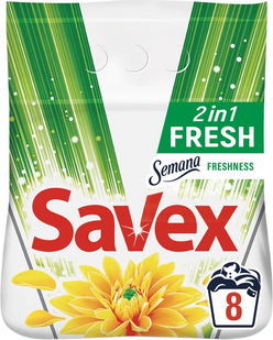Порошок для прання Savex 2in1 Fresh 1.2 кг 00-00024304 фото