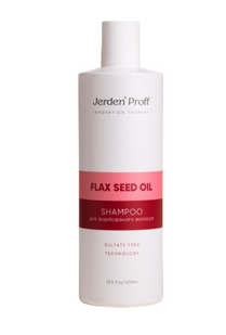 Шампунь для фарбованого волосся з олією насіння льону FLAX SEED OIL Jerden PROFF 400мл j-00157 фото